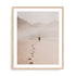 Footprints On The Beach Wall Art