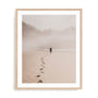 Footprints On The Beach Wall Art