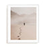 Footprints On The Beach Wall Art