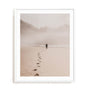 Footprints On The Beach Wall Art