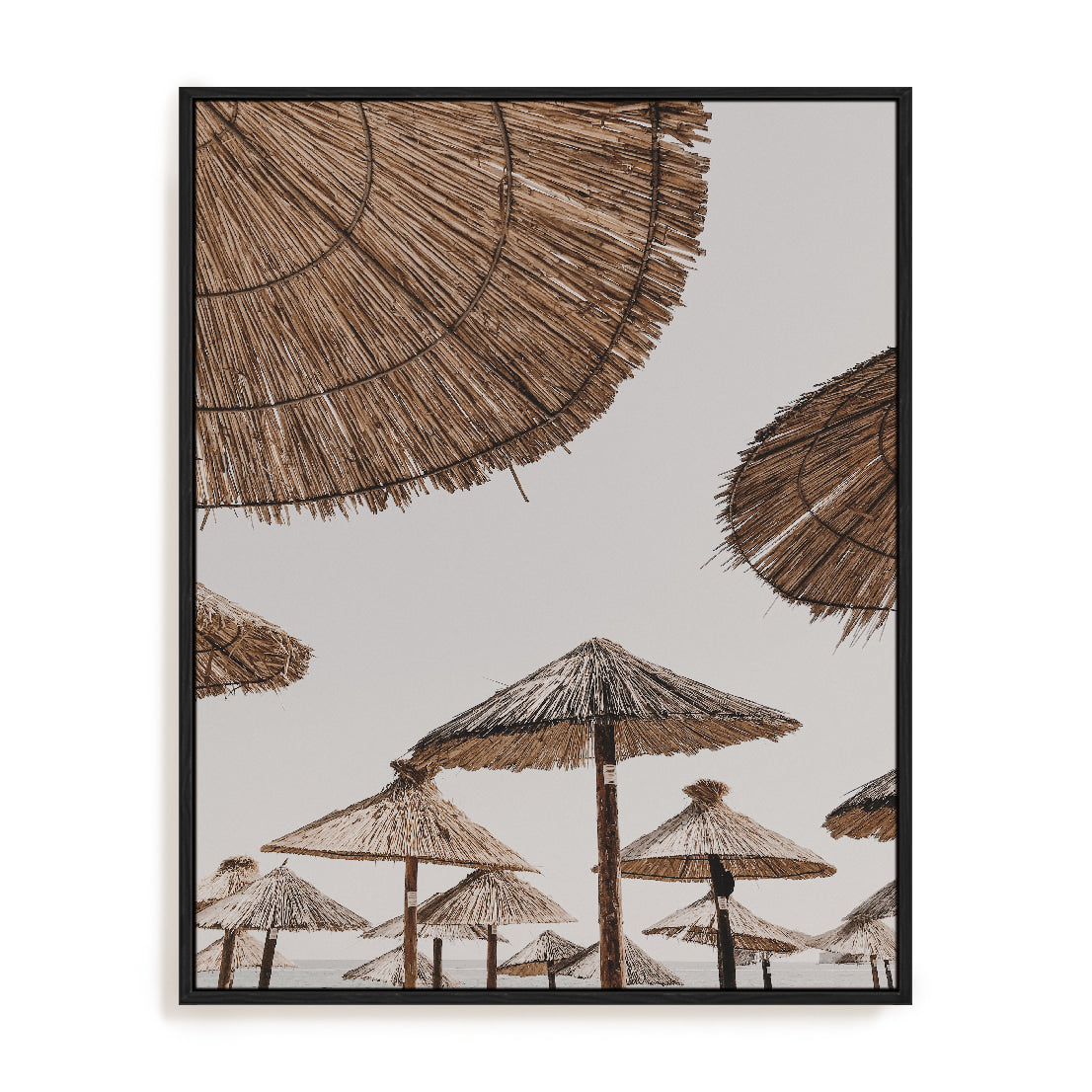Beach Umbrellas Wall Art