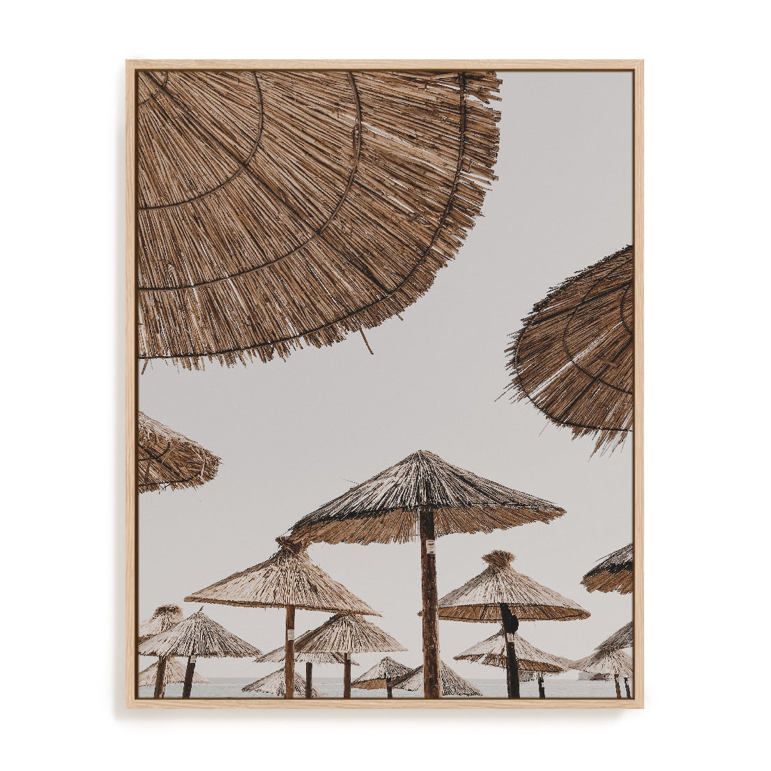 Beach Umbrellas Wall Art
