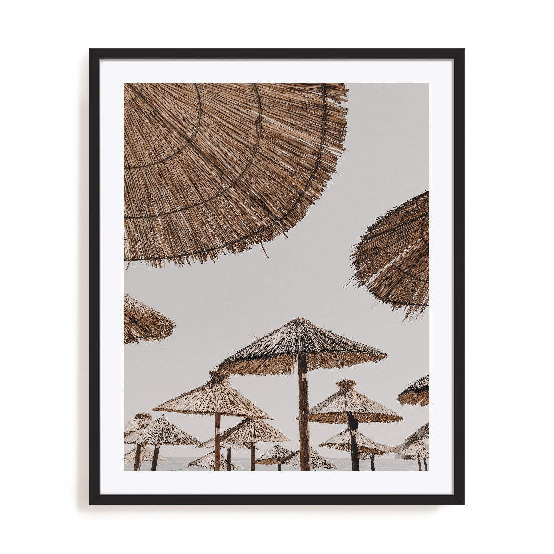 Beach Umbrellas Wall Art