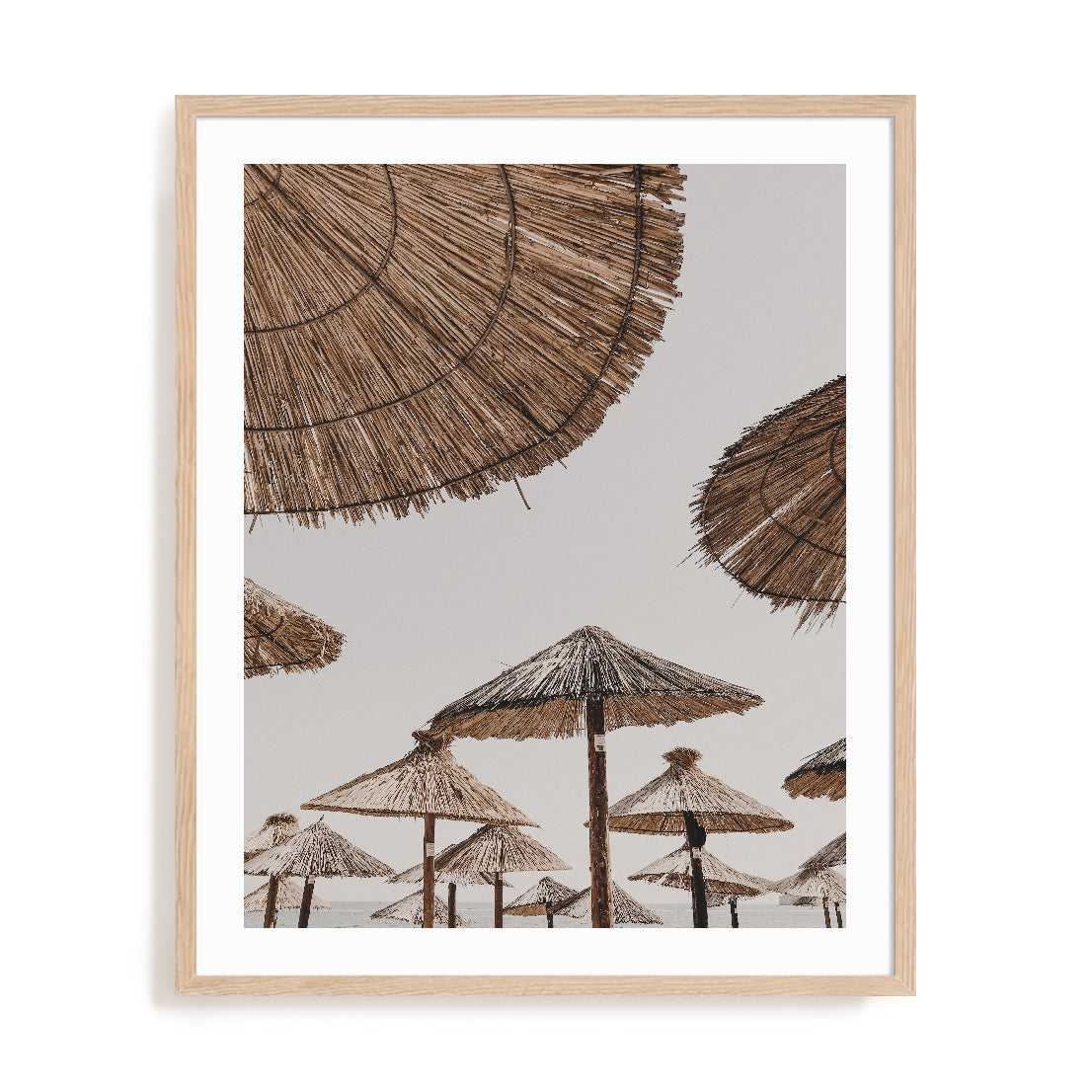 Beach Umbrellas Wall Art
