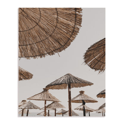Beach Umbrellas Wall Art