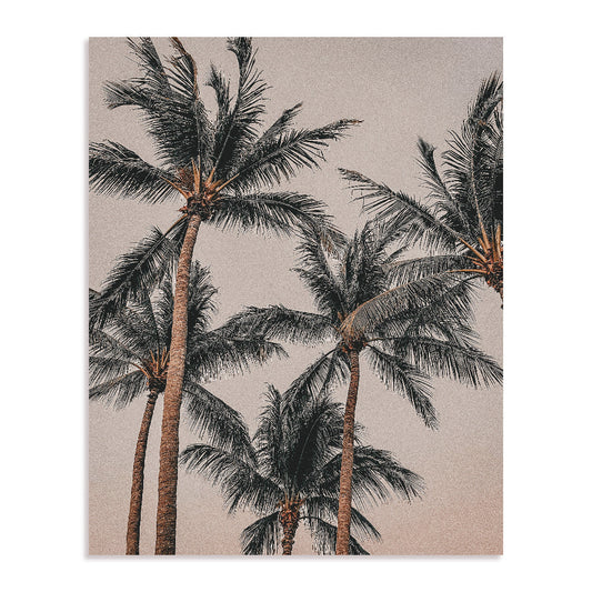 Dusky Palms Wall Art