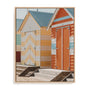 Beach Huts Wall Art