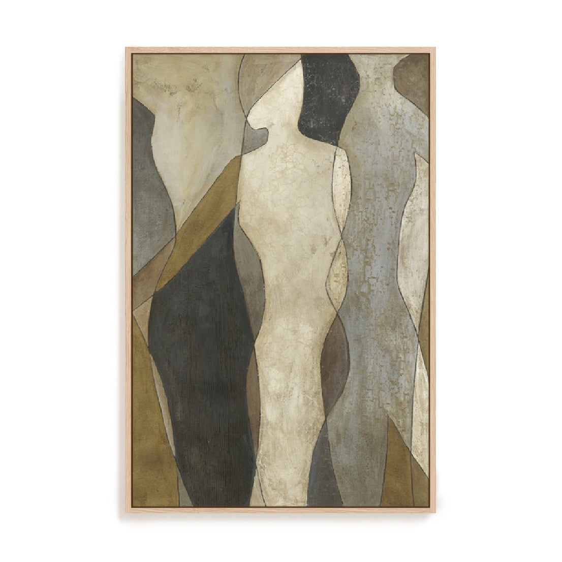 Figure Overlay I Wall Art