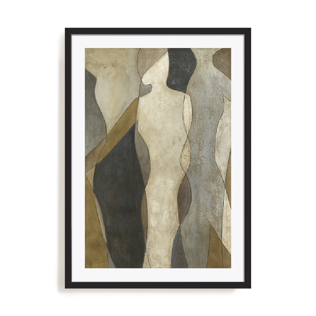 Figure Overlay I Wall Art