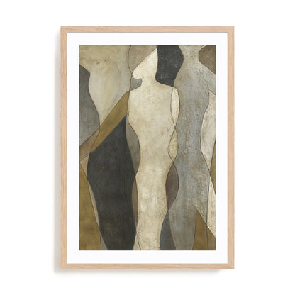 Figure Overlay I Wall Art
