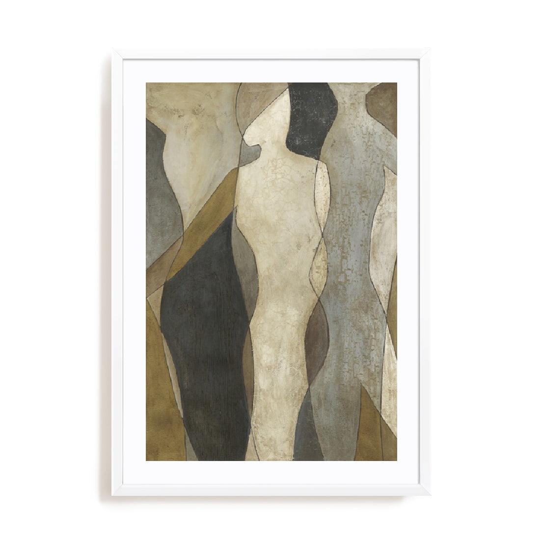 Figure Overlay I Wall Art