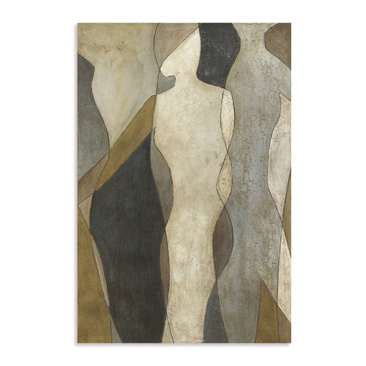 Figure Overlay I Wall Art