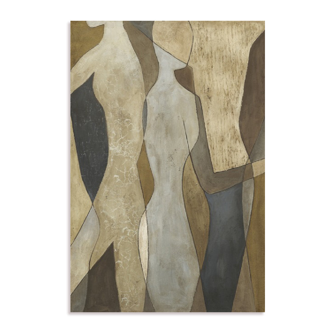 Figure Overlay II Wall Art