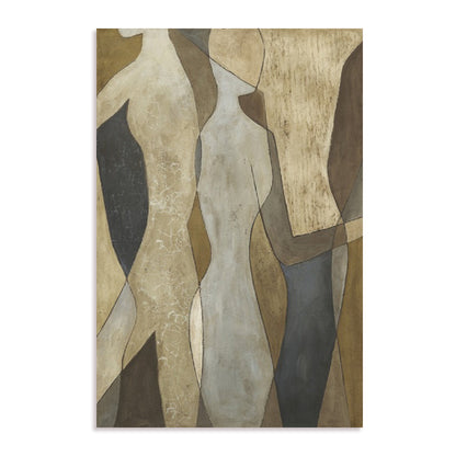 Figure Overlay II Wall Art