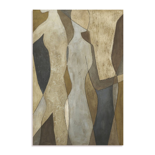 Figure Overlay II Wall Art