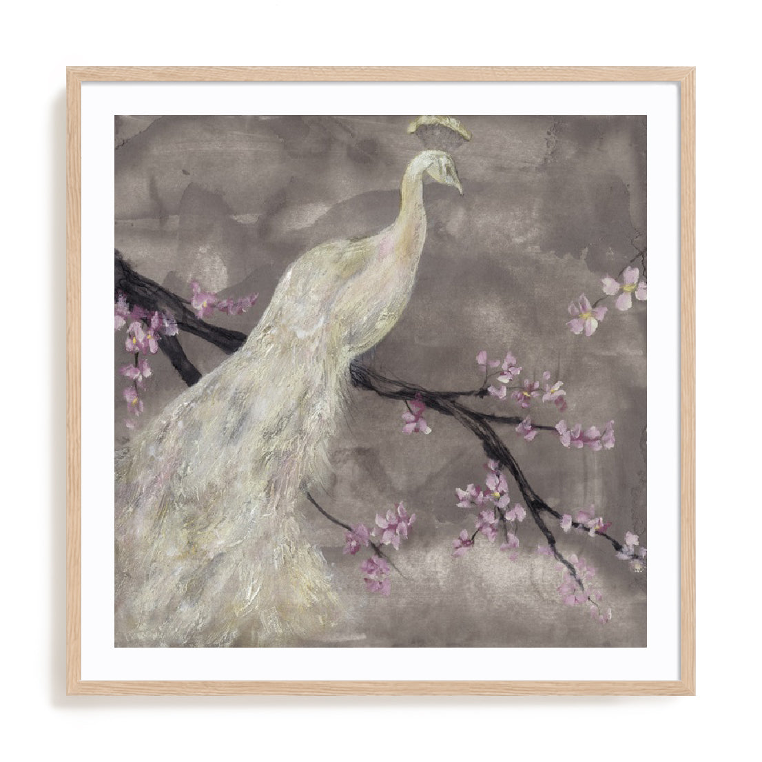 Peacock Serenity I Wall Art