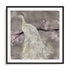Peacock Serenity II Wall Art #oran_black-white-border