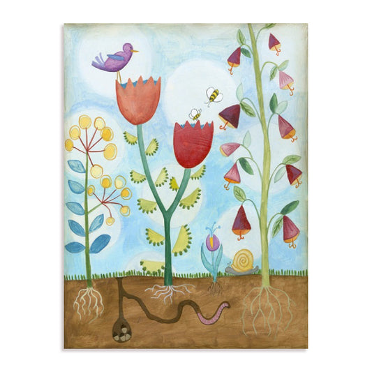Whimsical Flower Garden I Wall Art