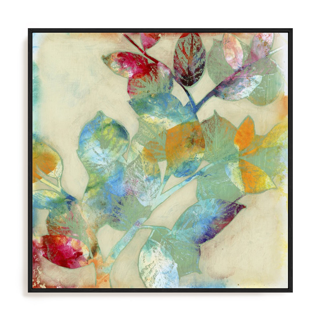 Merging Leaves II Wall Art