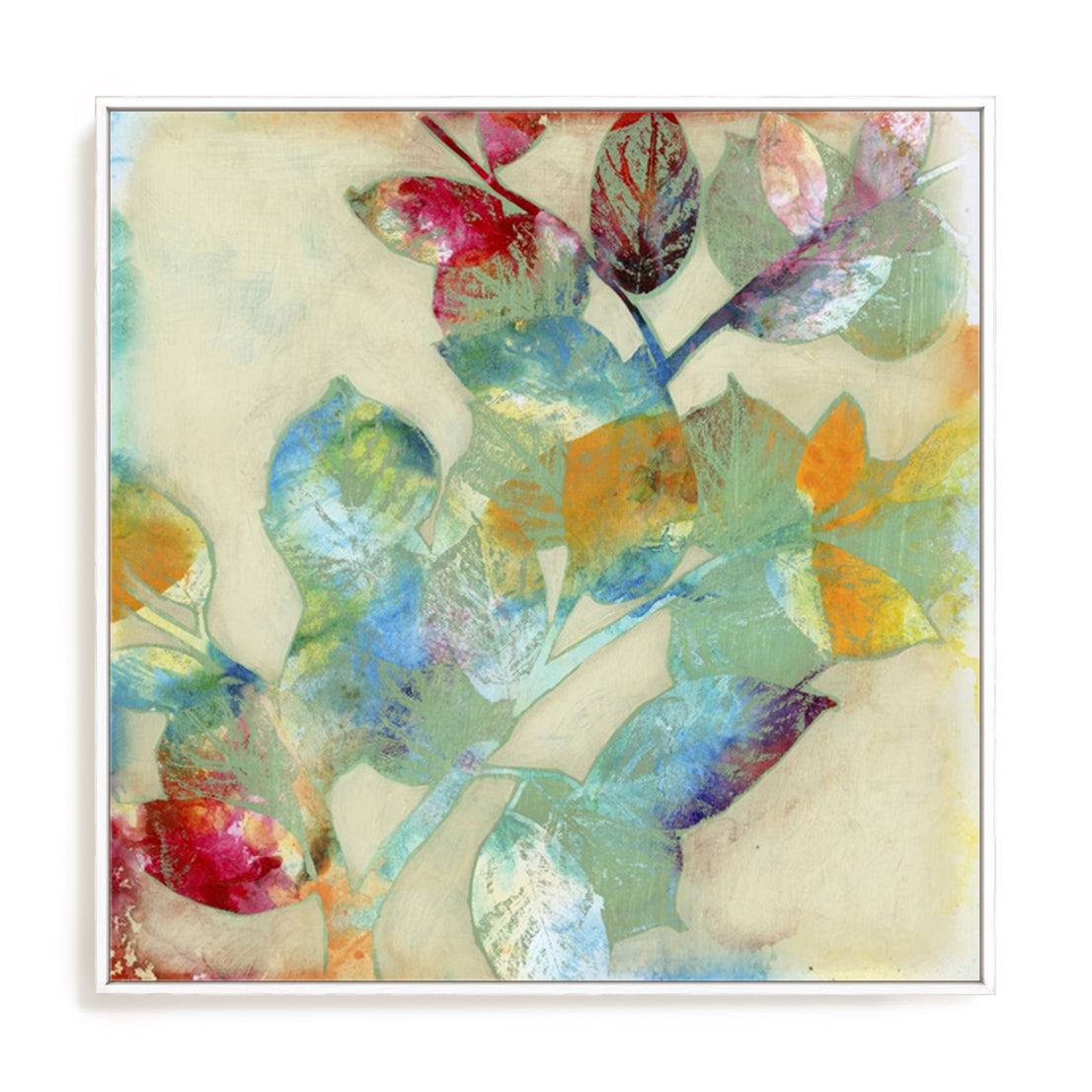 Merging Leaves II Wall Art