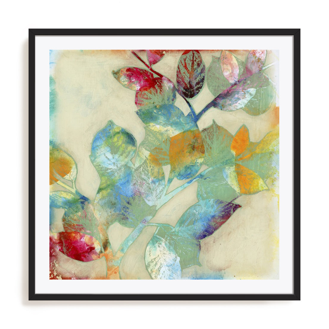 Merging Leaves II Wall Art