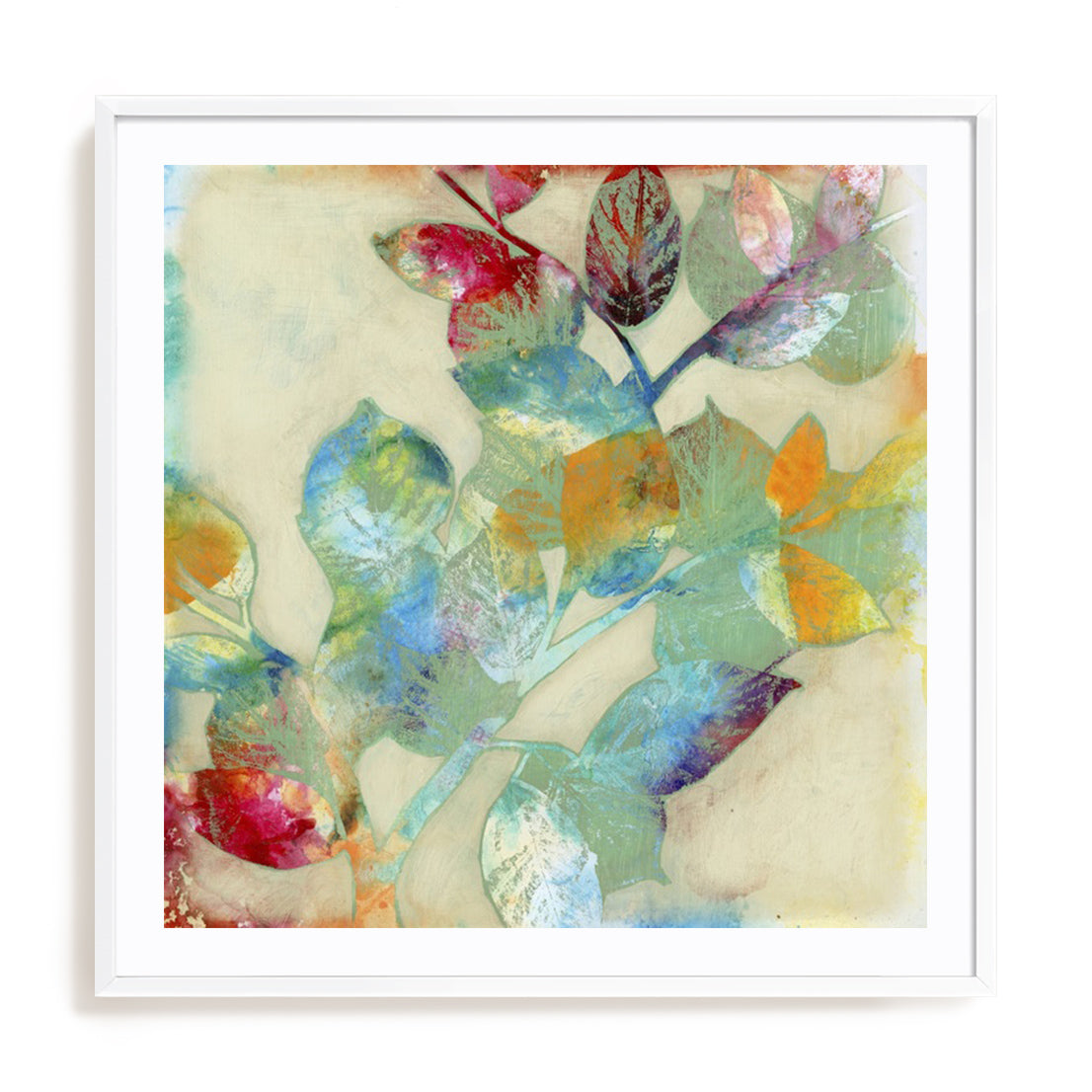 Merging Leaves II Wall Art