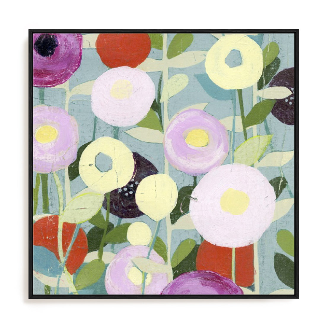 Poppy Strata I Wall Art