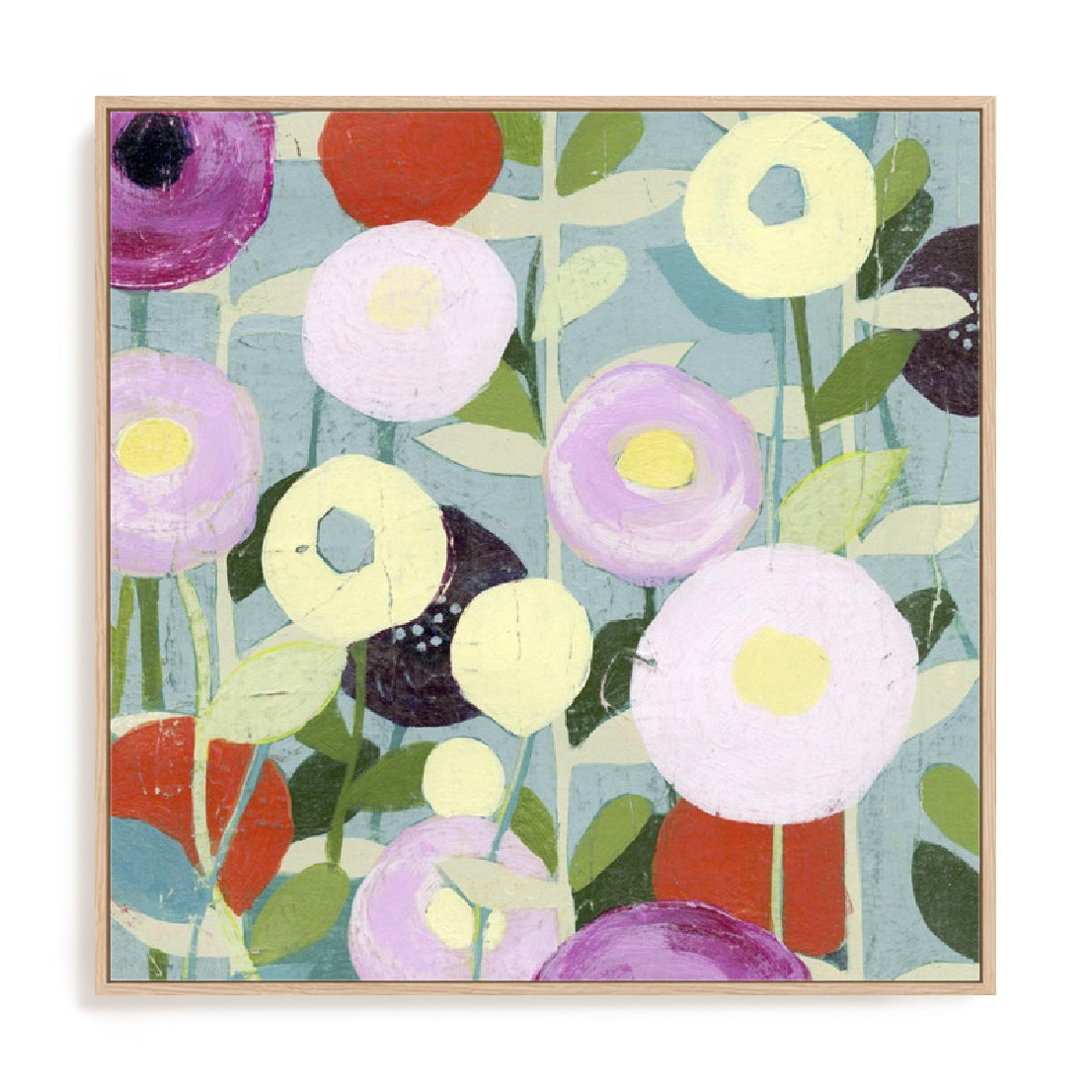 Poppy Strata I Wall Art