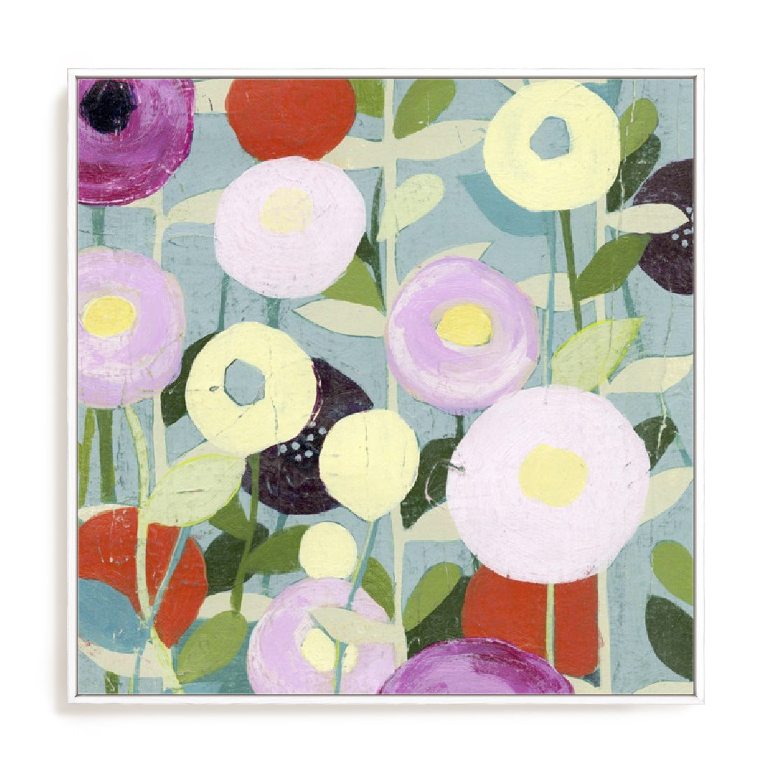 Poppy Strata I Wall Art
