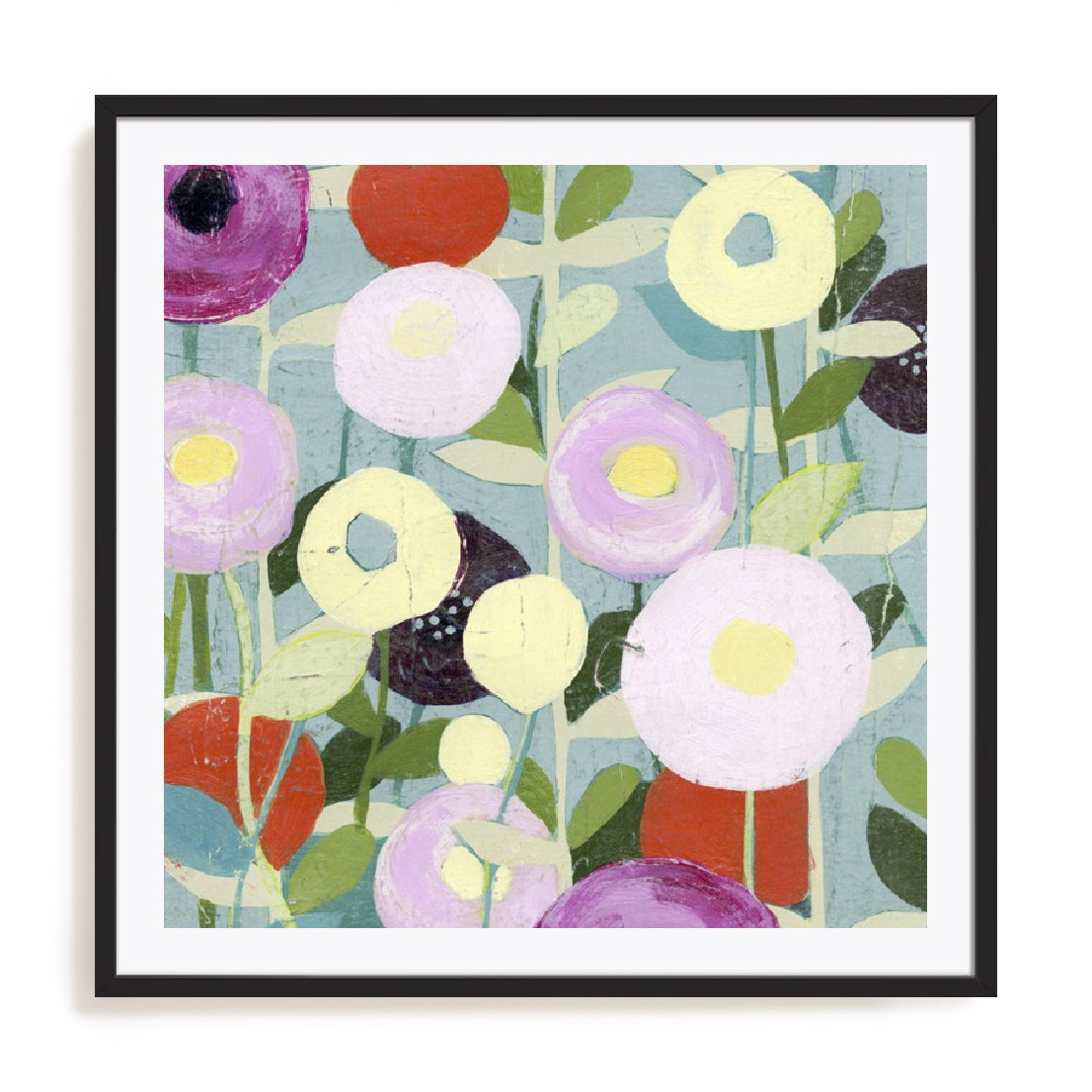 Poppy Strata I Wall Art