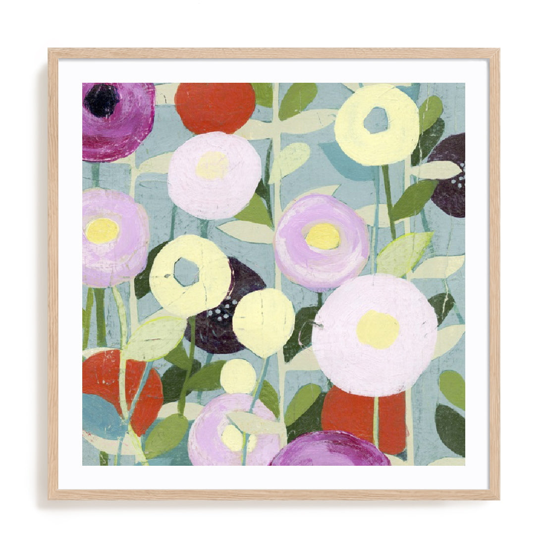 Poppy Strata I Wall Art
