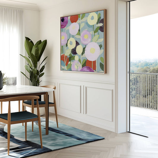 Poppy Strata I Wall Art