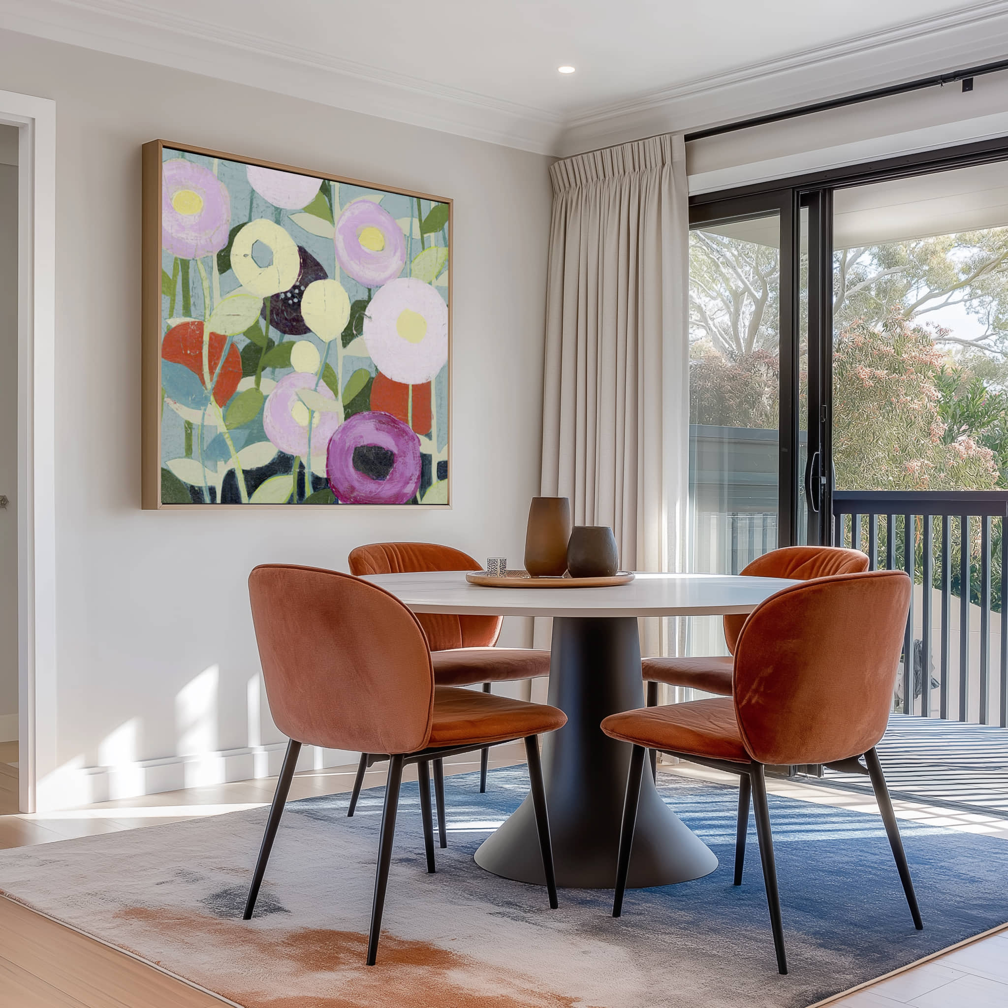 Poppy Strata II Wall Art