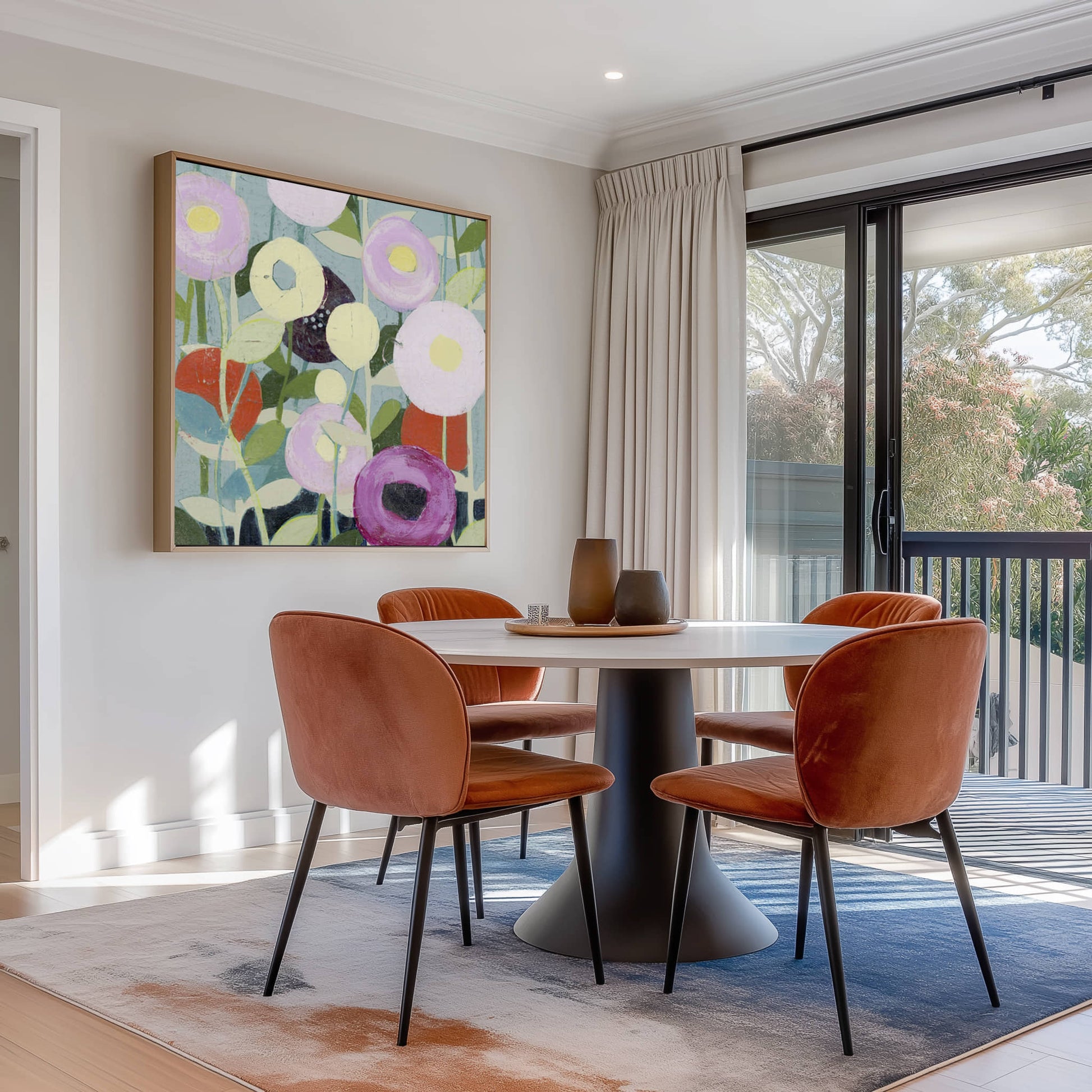 Poppy Strata II Wall Art
