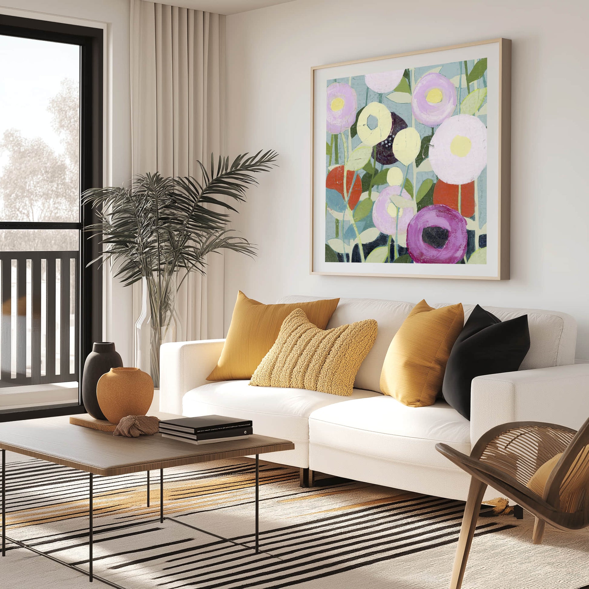 Poppy Strata II Wall Art