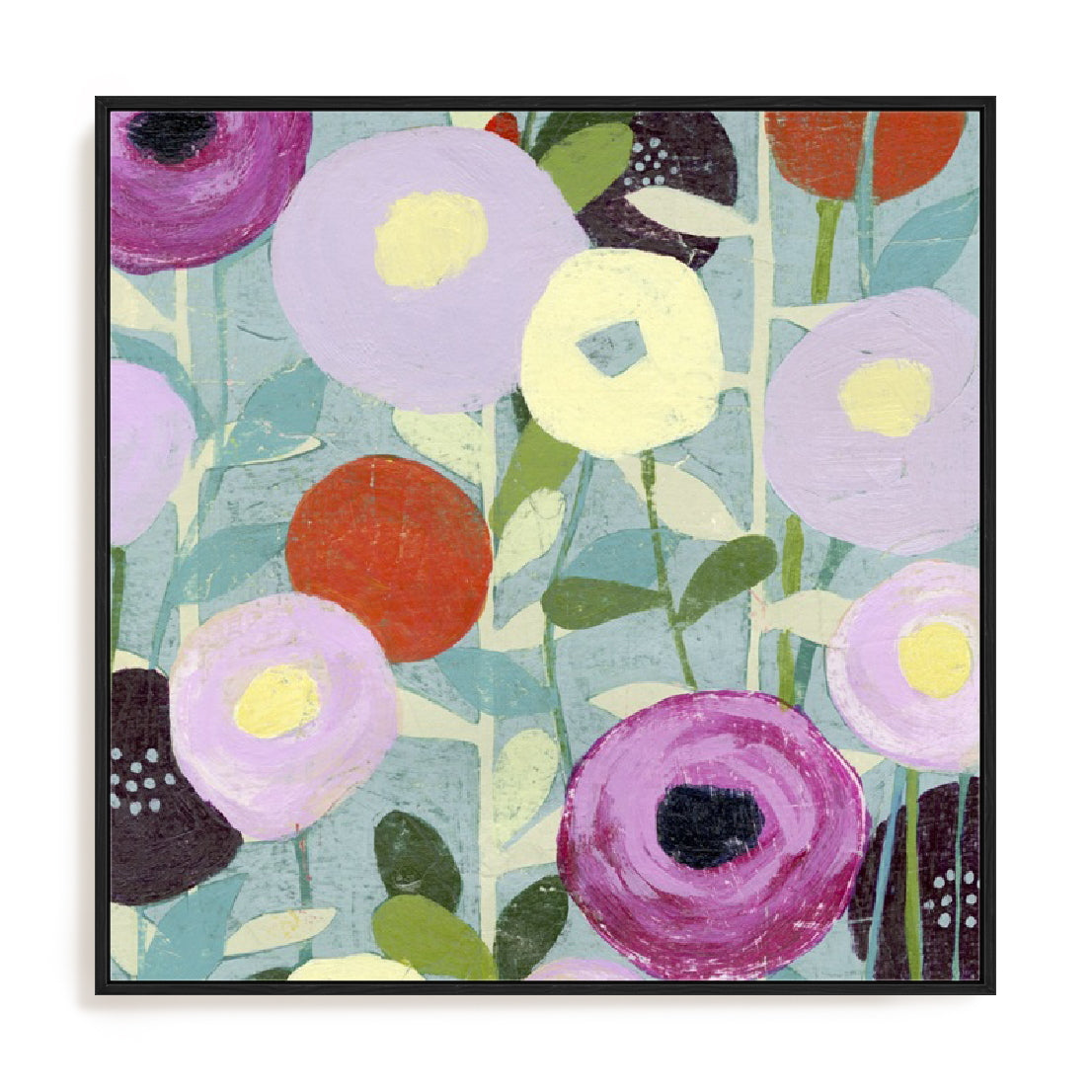 Poppy Strata III Wall Art