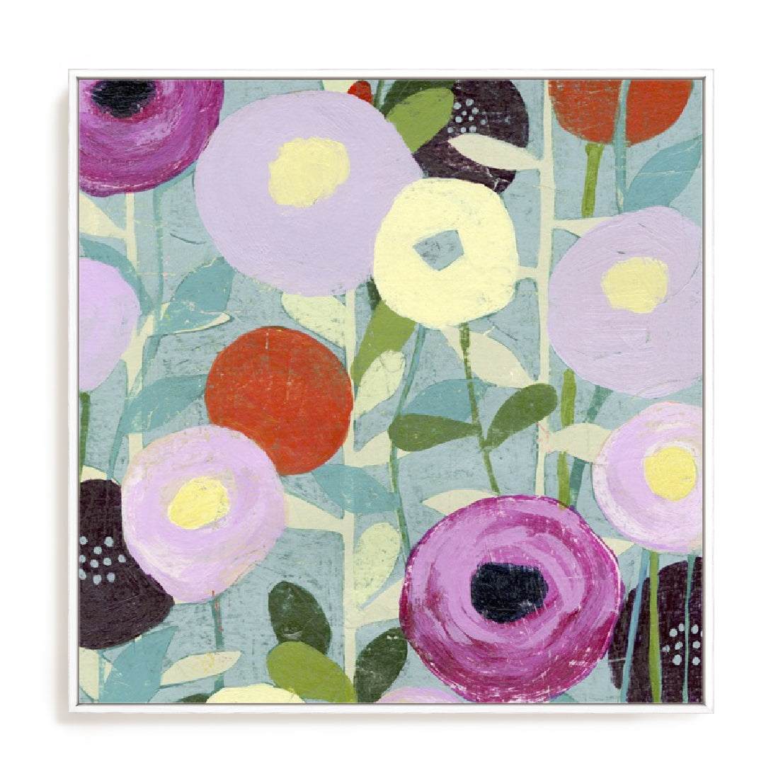 Poppy Strata III Wall Art