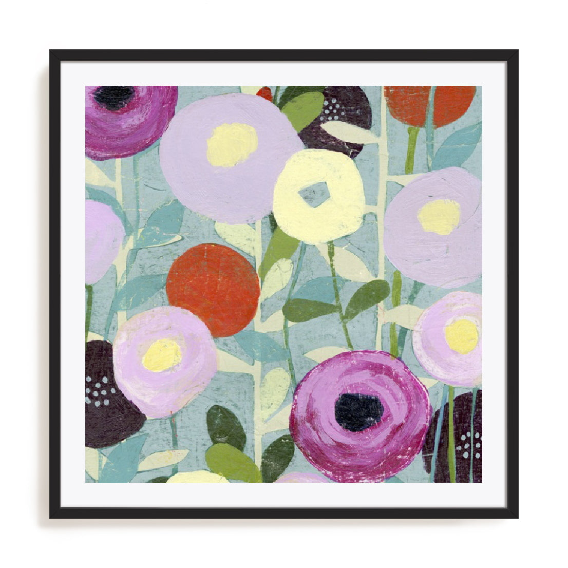 Poppy Strata III Wall Art