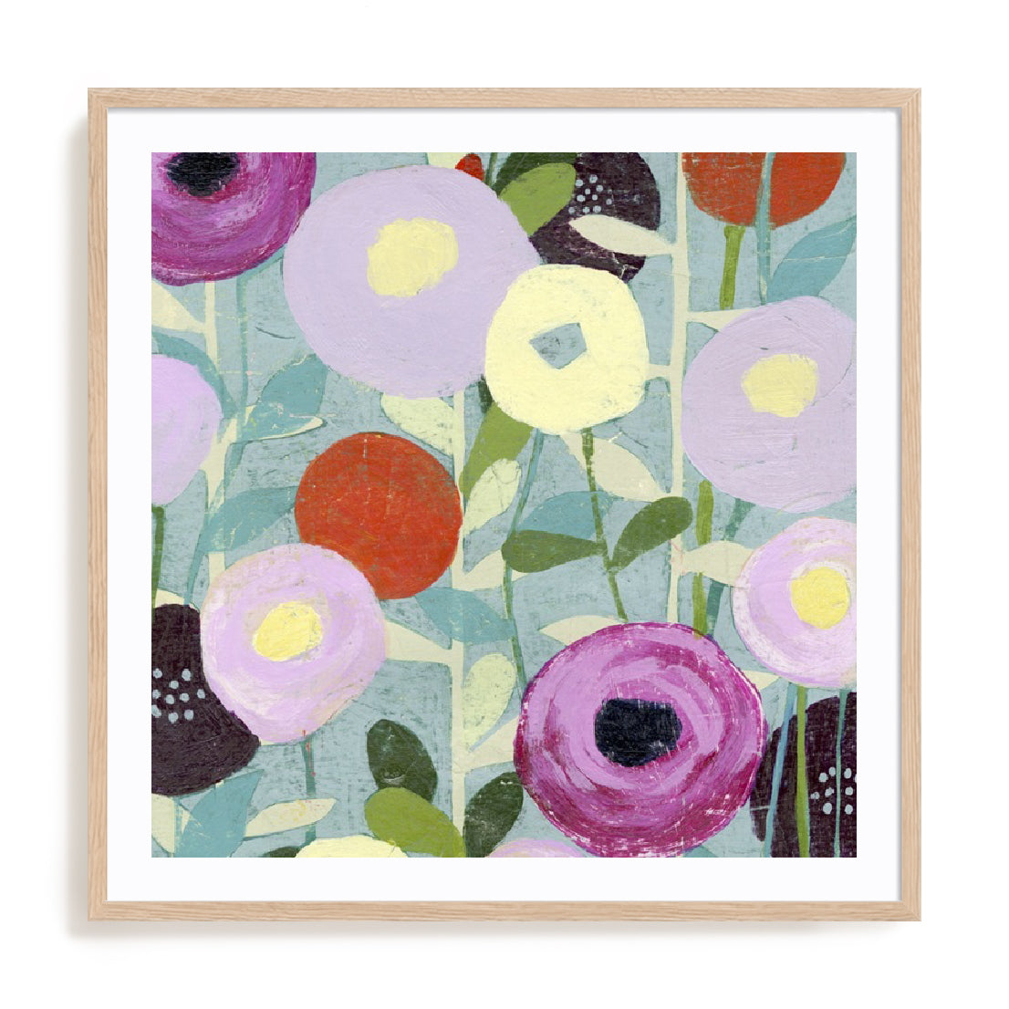 Poppy Strata III Wall Art
