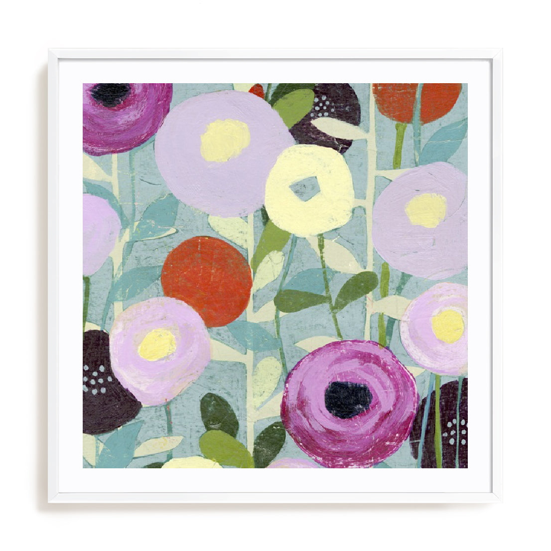 Poppy Strata III Wall Art