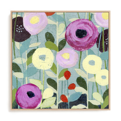 Poppy Strata IV Wall Art