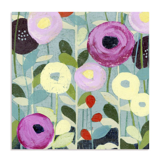 Poppy Strata IV Wall Art
