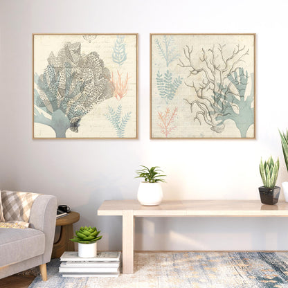 Sea Ephemera III and II Wall Art