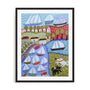 Dogs and Sailboats Wall Art
