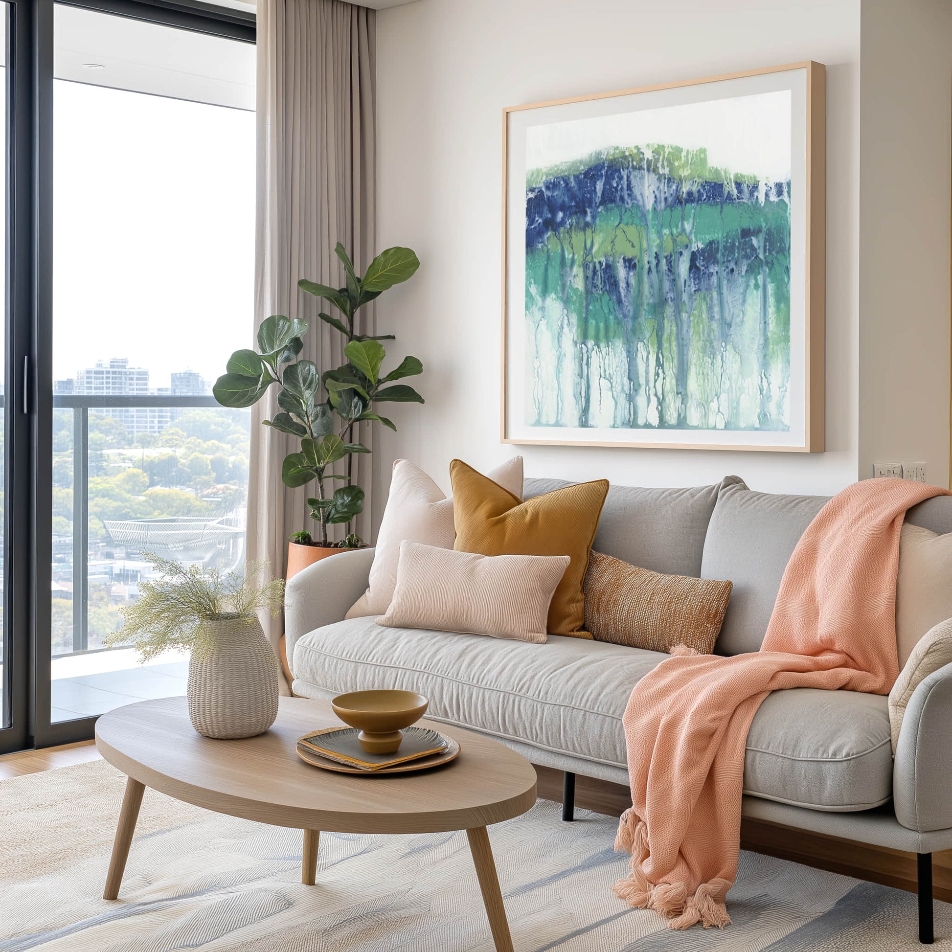 Emerging Layers I Wall Art