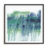 Emerging Layers II Wall Art #oran_black-white-border