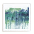Emerging Layers II Wall Art #oran_white-white-border