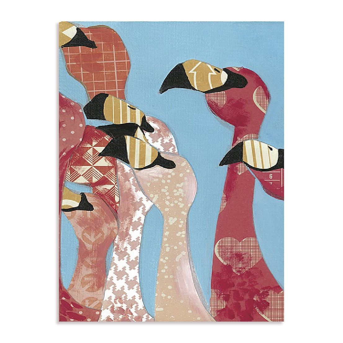 Flock of Flamingoes I Wall Art