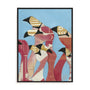 Flock of Flamingoes II Wall Art