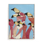 Flock of Flamingoes II Wall Art